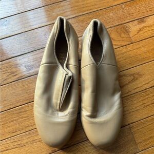 Bloch Tap Flex Slip On Tan Women's Dance Shoes 6.5 Used